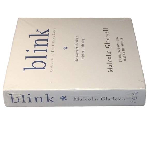 Blink The Power of Thinking Without Thinking Malcolm Gladwell 7 CD Audioboo - Picture 3 of 7
